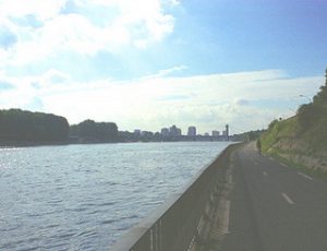 piste cyclable de la Seine