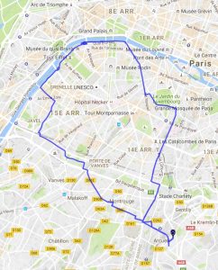 Trace de la balade du 15 octobre 2016