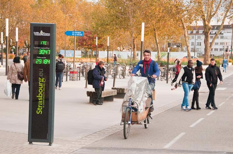 Image result for vélo totem compteur