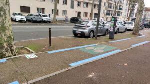 marquage du VIF à Viroflay