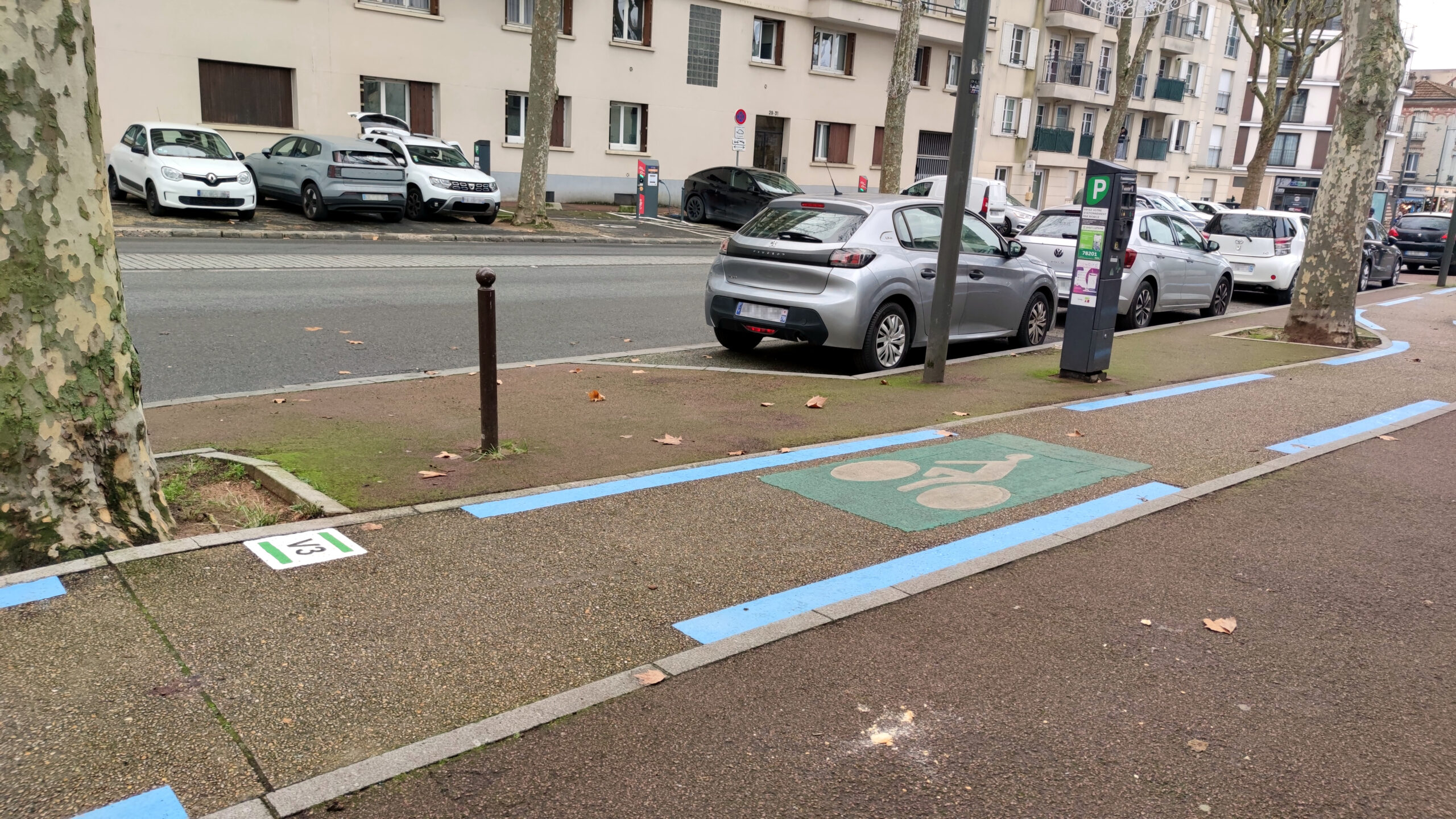 marquage du VIF à Viroflay